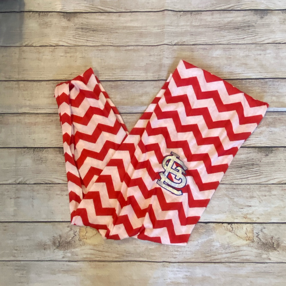 St. Louis Cardinals Sparkly Logo Infinity Scarf